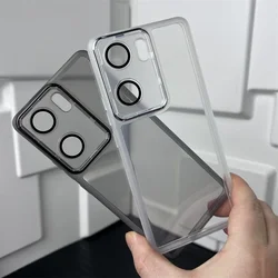 Luxury Lens Film Phone Cases for VIVO IQOO Neo 9 Neo9 Neo9S Pro Plus 5G 360 Camera Protective Clear Soft Shockproof Armor Shield