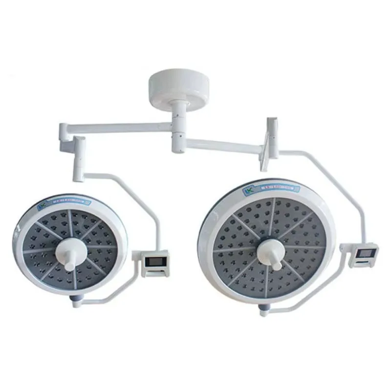 

Por Двуглавая светодиодная осмотрационная лампа Потолочный источник холодного света для электрического освещения операционной