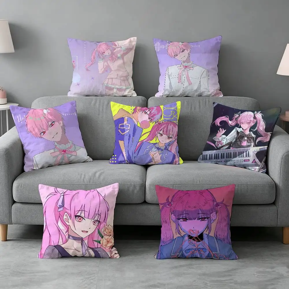Link-k Click-k Anime  Pillow cover gift High definition digital printing,Surprise  vivid pattern Household.