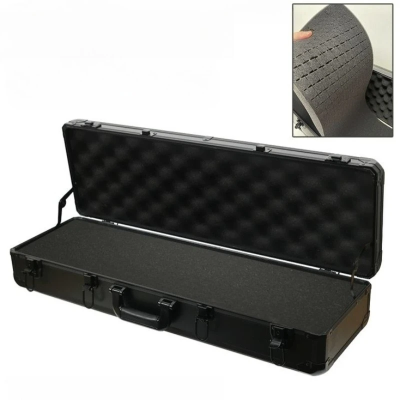Aluminum Alloy Tool Case Handheld Tools Storage Cases Safe Instrument Protective Boxes with Lock Multifunction Household Toolbox