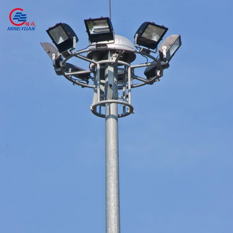 Hot Dip Galvanized Steel Street Light Poles Solar LED Street Light Price