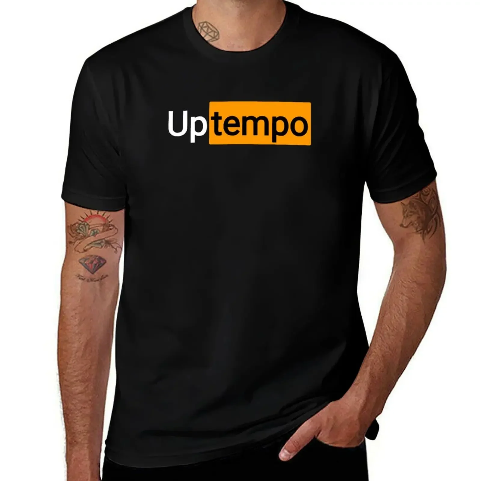 Uptempo T-Shirt plus sizes man clothes new edition oversized t shirts for men