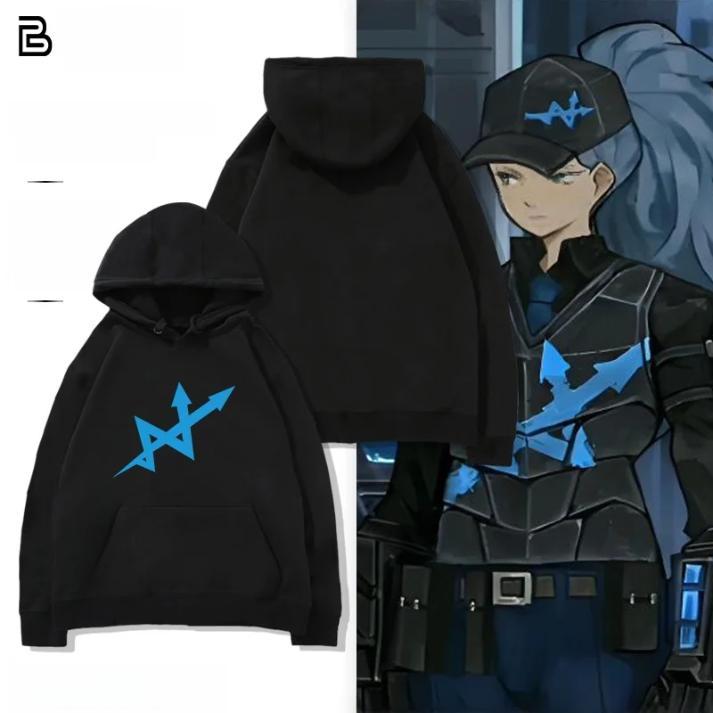 

Ruin Library WARP Train Cleaning Stf Pattern Printed Cotton Hoodie Long Sve Comfortable Loose Fit ex Casual Sle