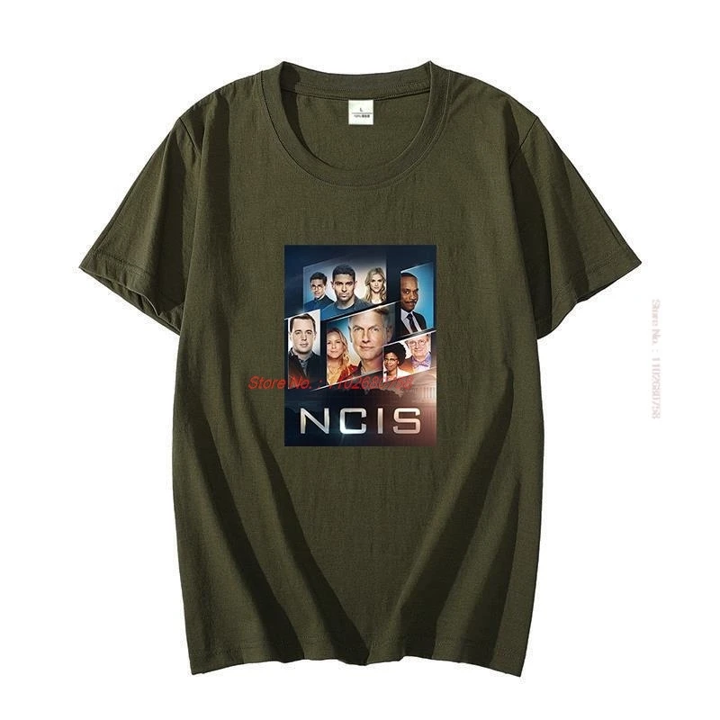 

Ncis Vintage graphic t shirts Unisex Harajuku Tops Tees Oversized t-shirt short sleeve t-shirts Summer casual Cotton T-shirt