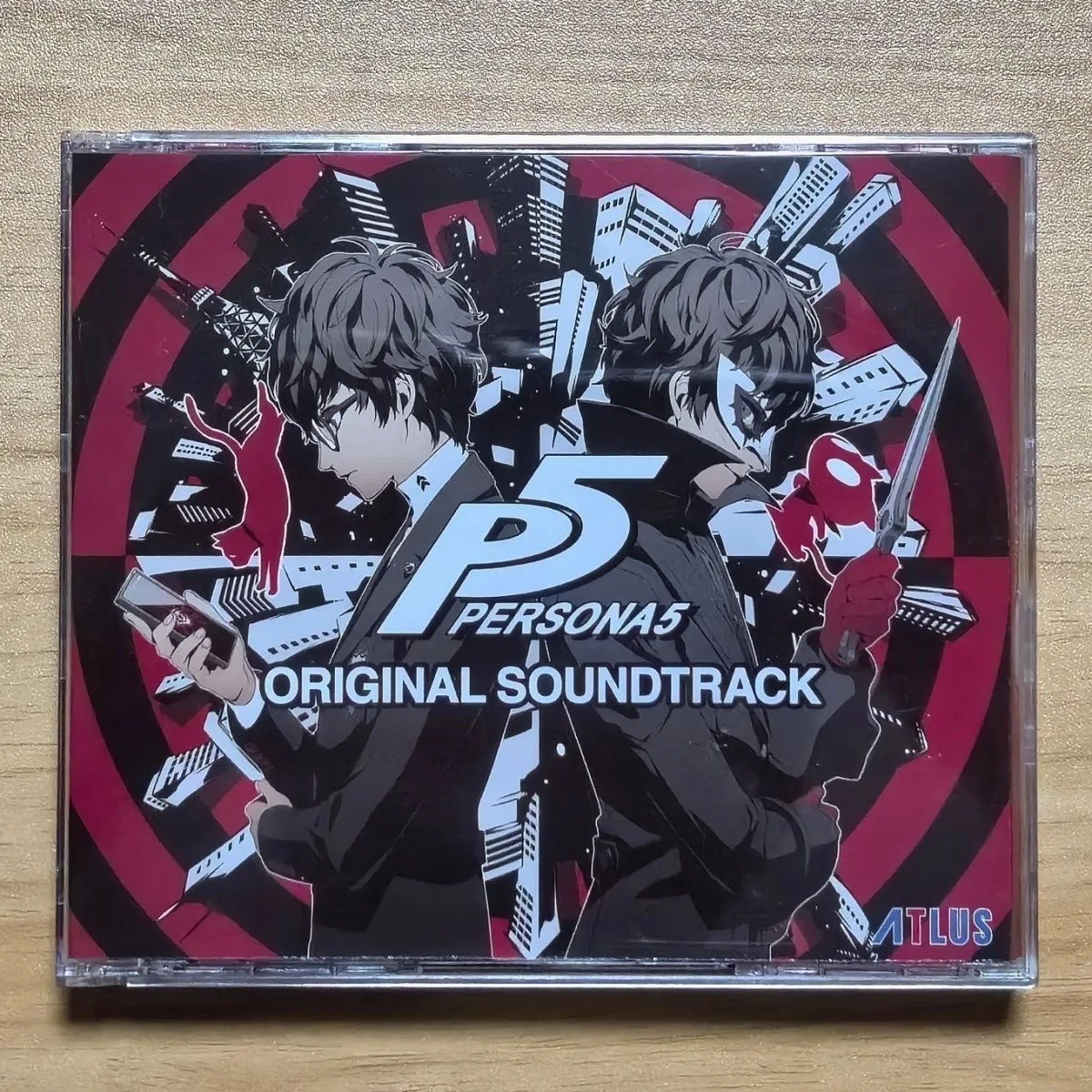 

Game Persona 5 P5 Shoji Meguro Music CD SKULL Ryuji Sakamoto Greatest Hits OST Album Music Record Cosplay Car Soundtracks Box