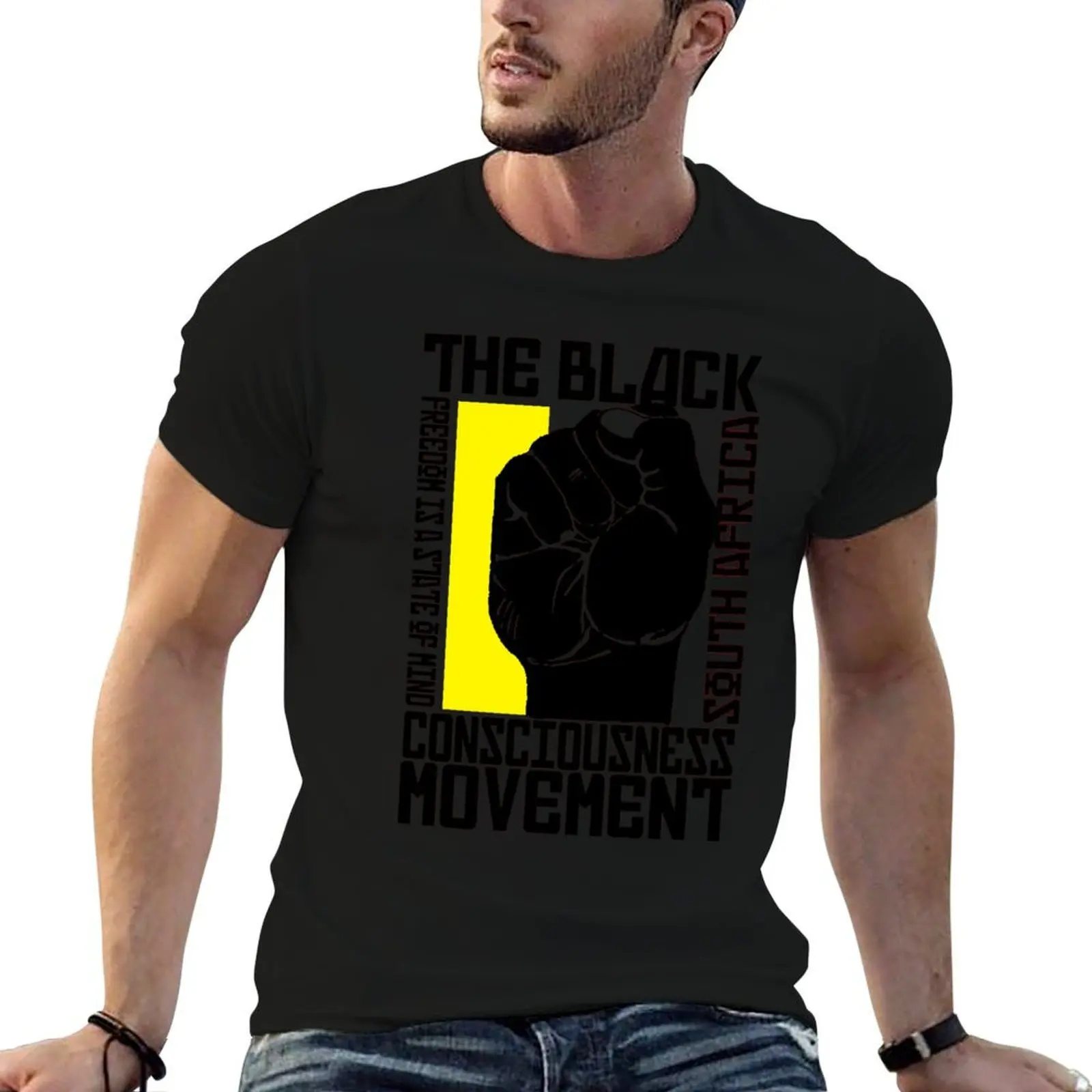 Black Consciousness Movement (BCM) T-Shirt essential t shirt street wear mens workout shirts