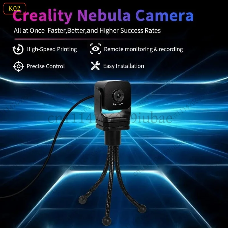 LK 3D Printer Camera Real-time Monitoring Time-lapse Filming Spaghetti Detection Manual Focus USB Interface Upgrade Accessory