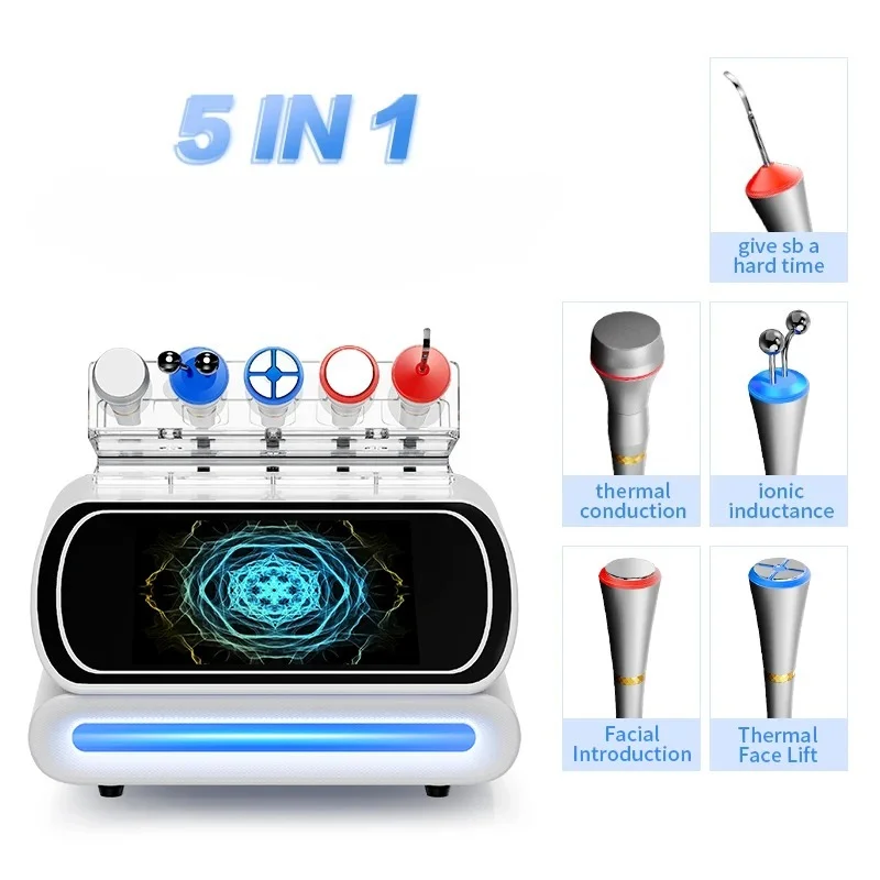 6 in 1 Professional Hydra Beauty Aqua Peel Facial Machine Whitening Moist Hydro Dermabrasion Machine