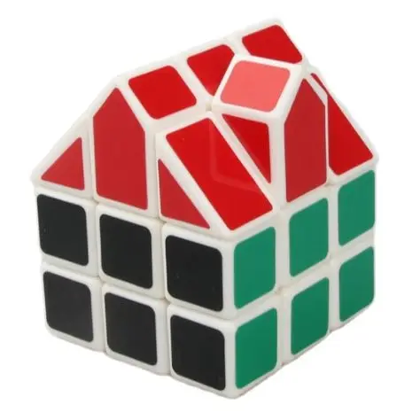 El más nuevo CubeTwist 3X3X3 Magic House I Cubo rompecabezas 3x3 Cubo mágico juego Cubing Twist colección juguetes educativos para niños