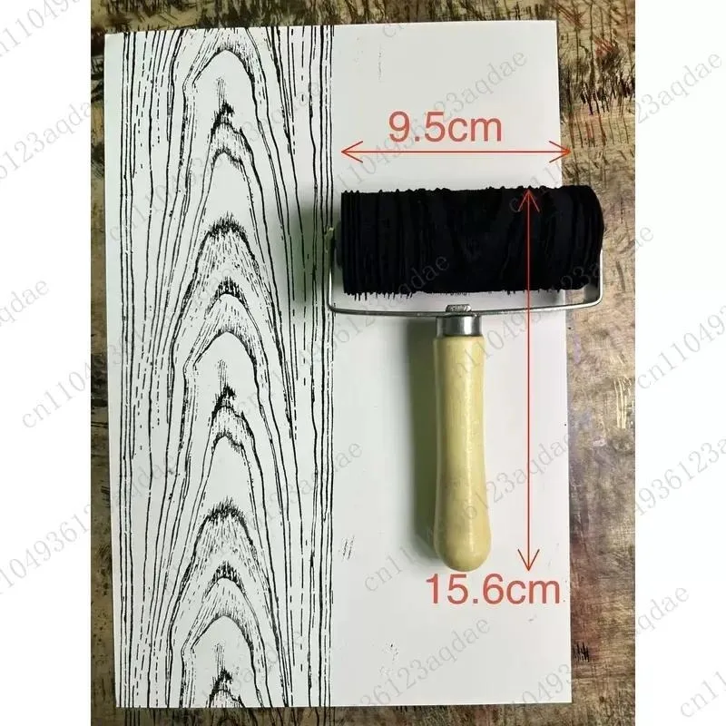 9.5Cm Wood Grain Device Novice Can Also Draw Natural Wood Grain
