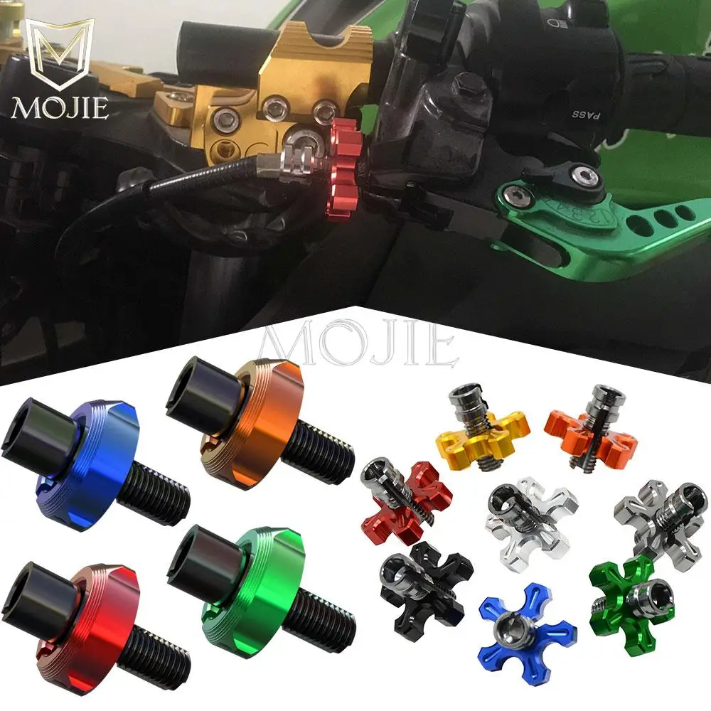 

For Suzuki GSF600F GSX-R600 GSX-R750 GSX-R1000 GSR-S750 GSX-R750W GSX-S1000/F/ABS Motorcycle Clutch Cable Wire Adjuster Screws
