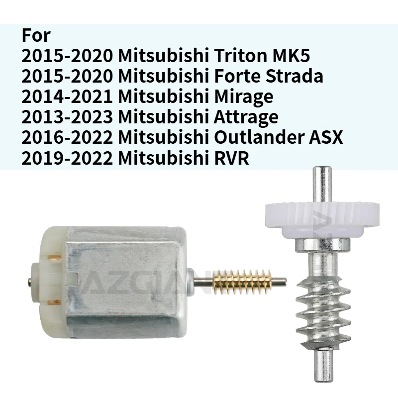 

Brand New For Mitsubishi Triton Forte Strada Mirage Attrage Outlander ASX RVR Car Gear Cog Power Exterior Mirror Rearview Motor