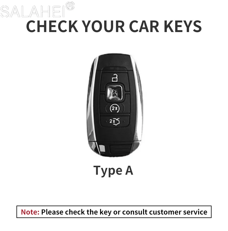 Car Key Case For Lincoln Continental MKC MKZ MKX Navigator Z Nautilus Aviator Corsair 2017 2018 2019 2022 Auto Keyless Accessory