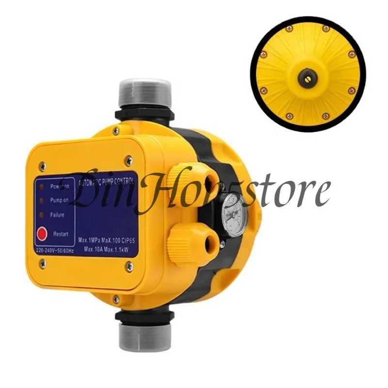 Water pump booster pump intelligent controller electronic pressure switch automatic water flow regulator start and stop