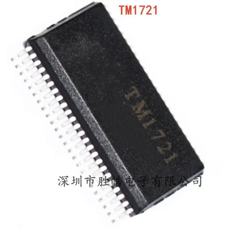 (10PCS)  NEW  TM1721  1721   Tianwei LCD Driver Control Special Chip   SSOP-48   TM1721   Integrated Circuit