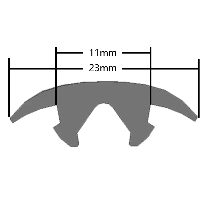 Universal the Car Roof Rack Crossbar Sealing Rubber Strip Reduce Wind Resistance And Noise Used For Top Rod Of THULE
