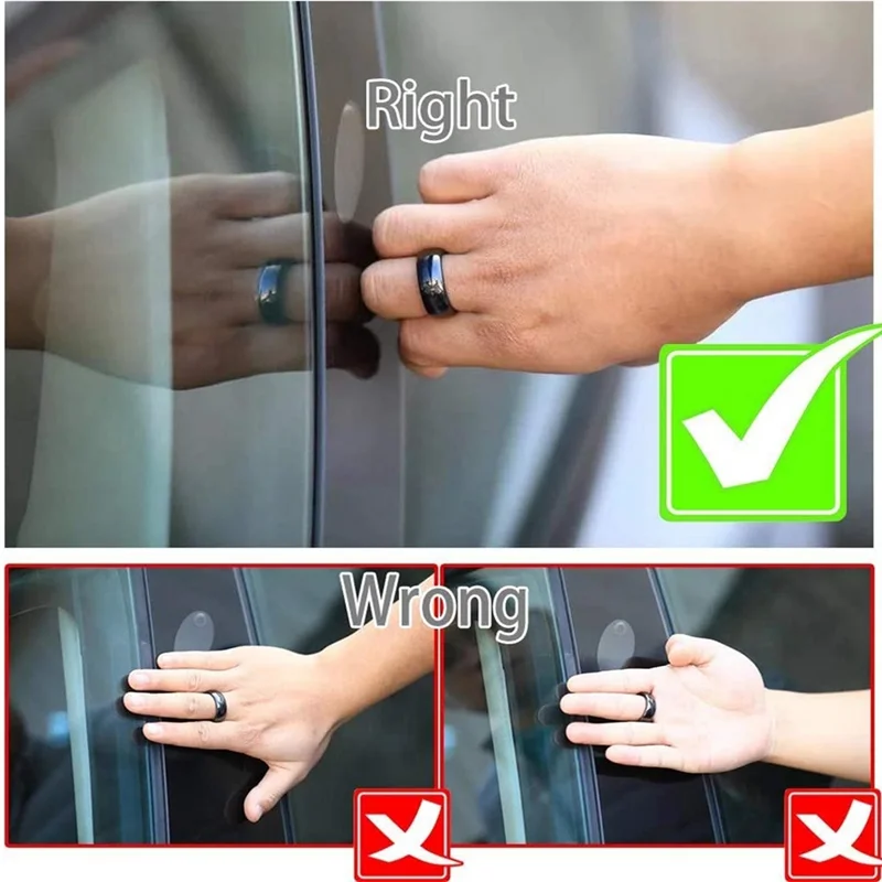 

A96E-смарт-кольцо NFC, брелок для ключей, аксессуары для Tesla Model 3 Model Y, замена брелока для ключей, брелок для открытой двери