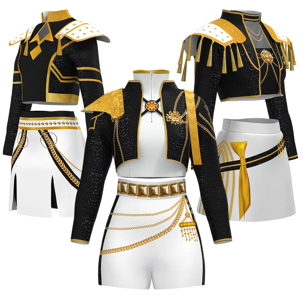 

Anime 2D culture K-POP Cosplay Outfits: Witch Hunt Group Stage Performance Costumes (Zoe & Lumi)