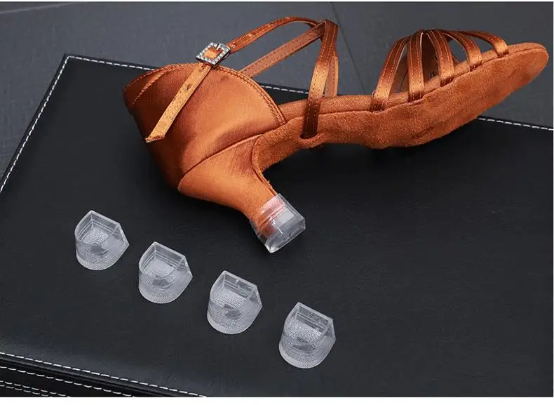 2/20 قطعة حماة كعب سيليكون سدادات اللاتينية خنجر الرقص يغطي المضادة للانزلاق عالية الكعب الزفاف إكسسوارات أحذية الزفاف