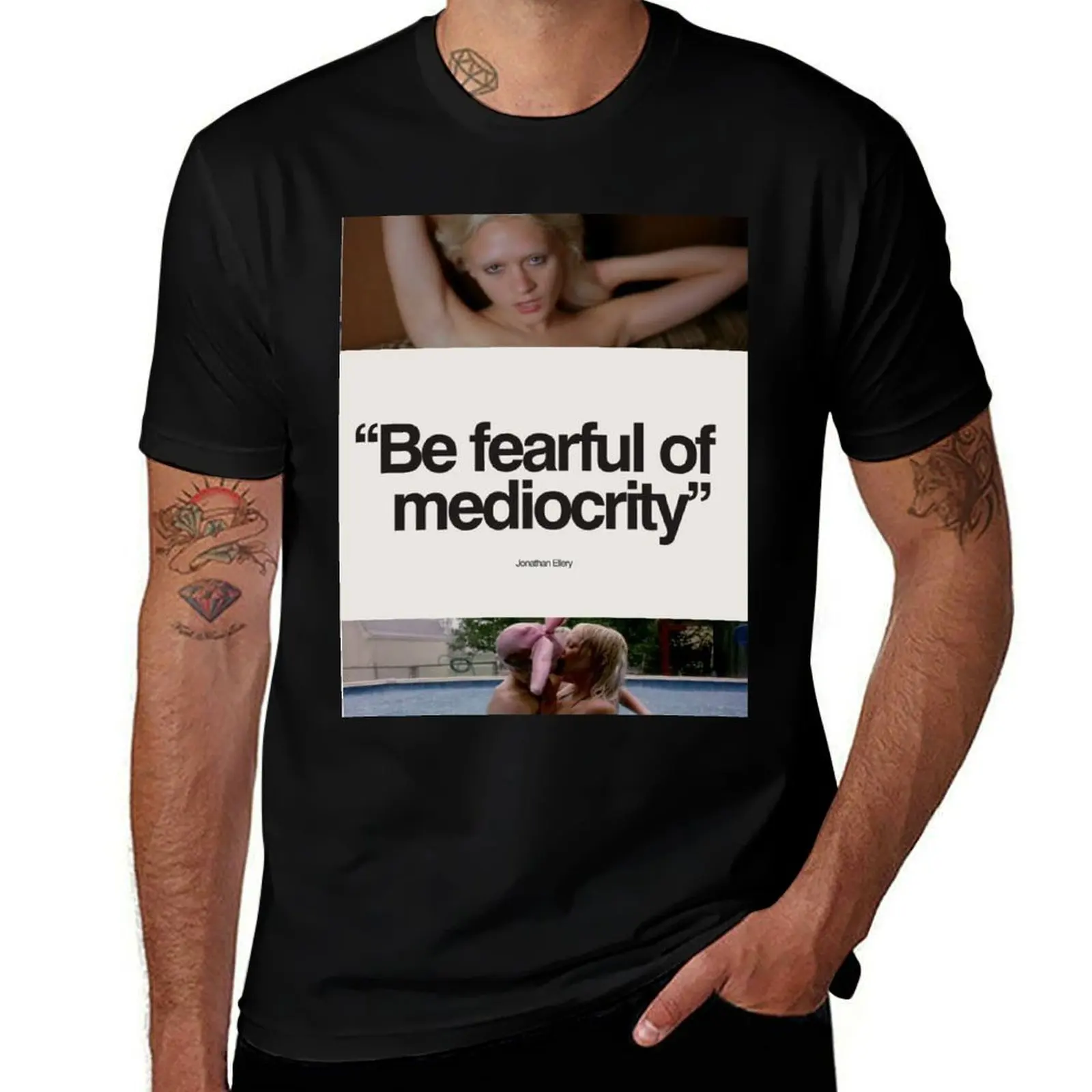 Mediocrity Fear - T-shirt GUMMO décontracté à manches courtes, style streetwear