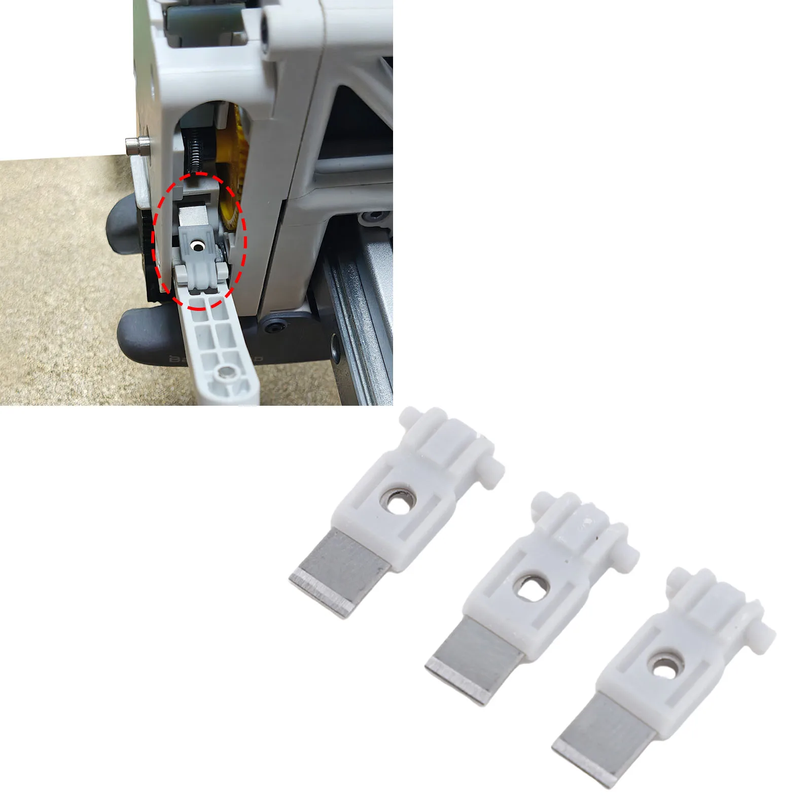 

9 шт. 3D резак для нити, сменные лезвия для Bambu Lab X1 P1S P1P A1, инструмент для 3D-принтеров, скребок для резки головки