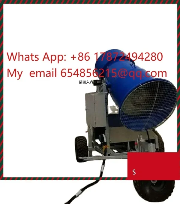 Factory Supply Crawler Automatic Snow Making Machine High Efficiency Ice Production Equipment