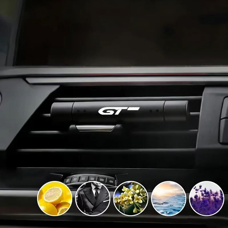 

Air Outlet Aromatherapy Clip Car Outlet Perfume Solid Perfume for Peugeot gt gti gtline 508 5008 3008 208 2008 308