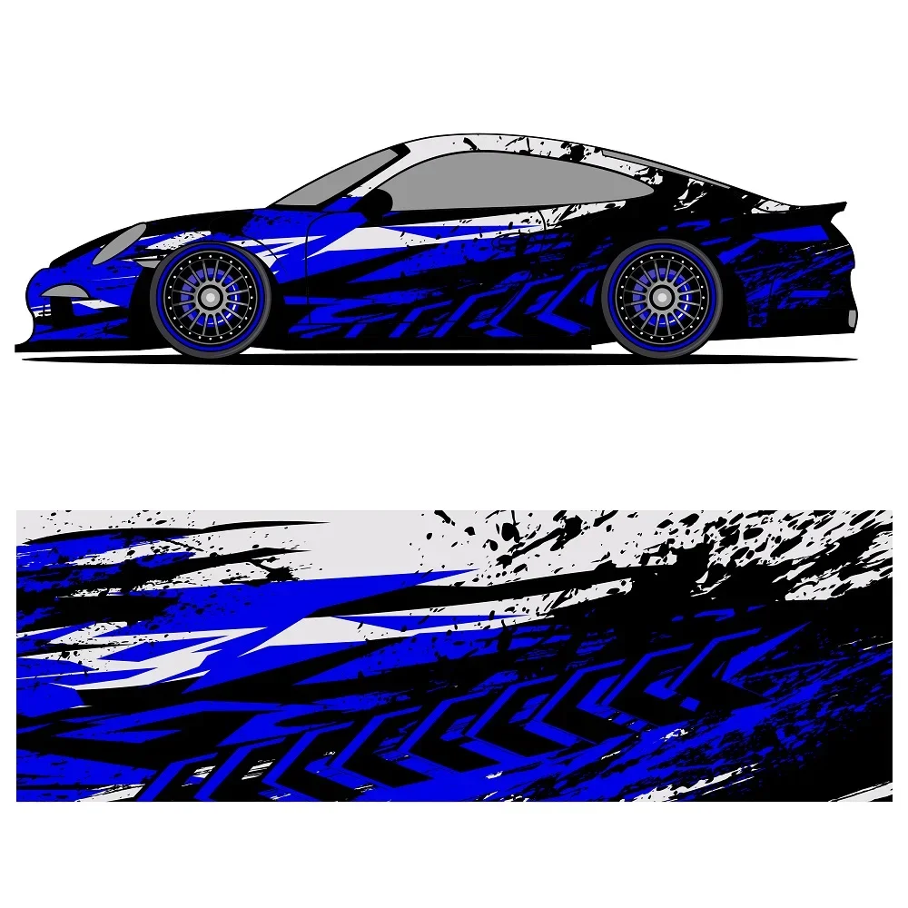 Dragon Art Racing Car Graphic Decal Full Body Racing Vinyl Wrap Car Full Wrap Sticker Decorative Car Decal Size 450cm*100cm