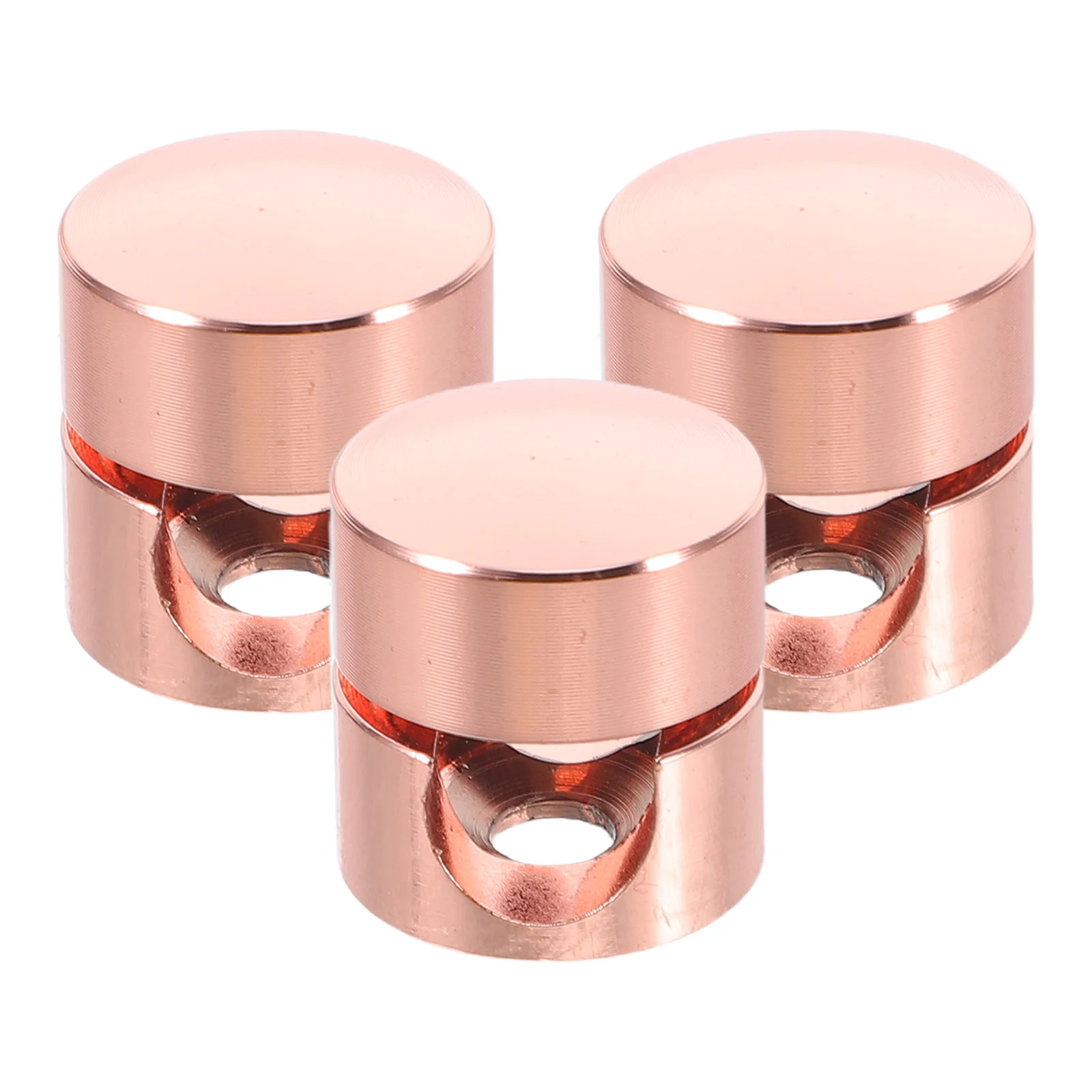 

3pcs Power Cord Fixing Device Aluminum Cable Holder 0 7cm Hole Chandelier Wire Organizer Ceiling Swag Hooks Small Clips