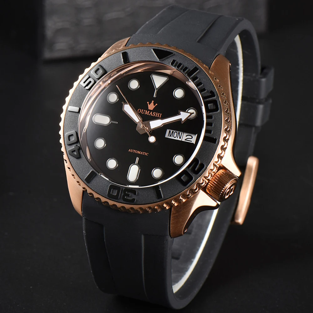 007 Men's Watch New Men's Luxury Automatic NH36 Movement Sapphire Glass Stainless Steel Waterproof Watch Customized Logo Dial