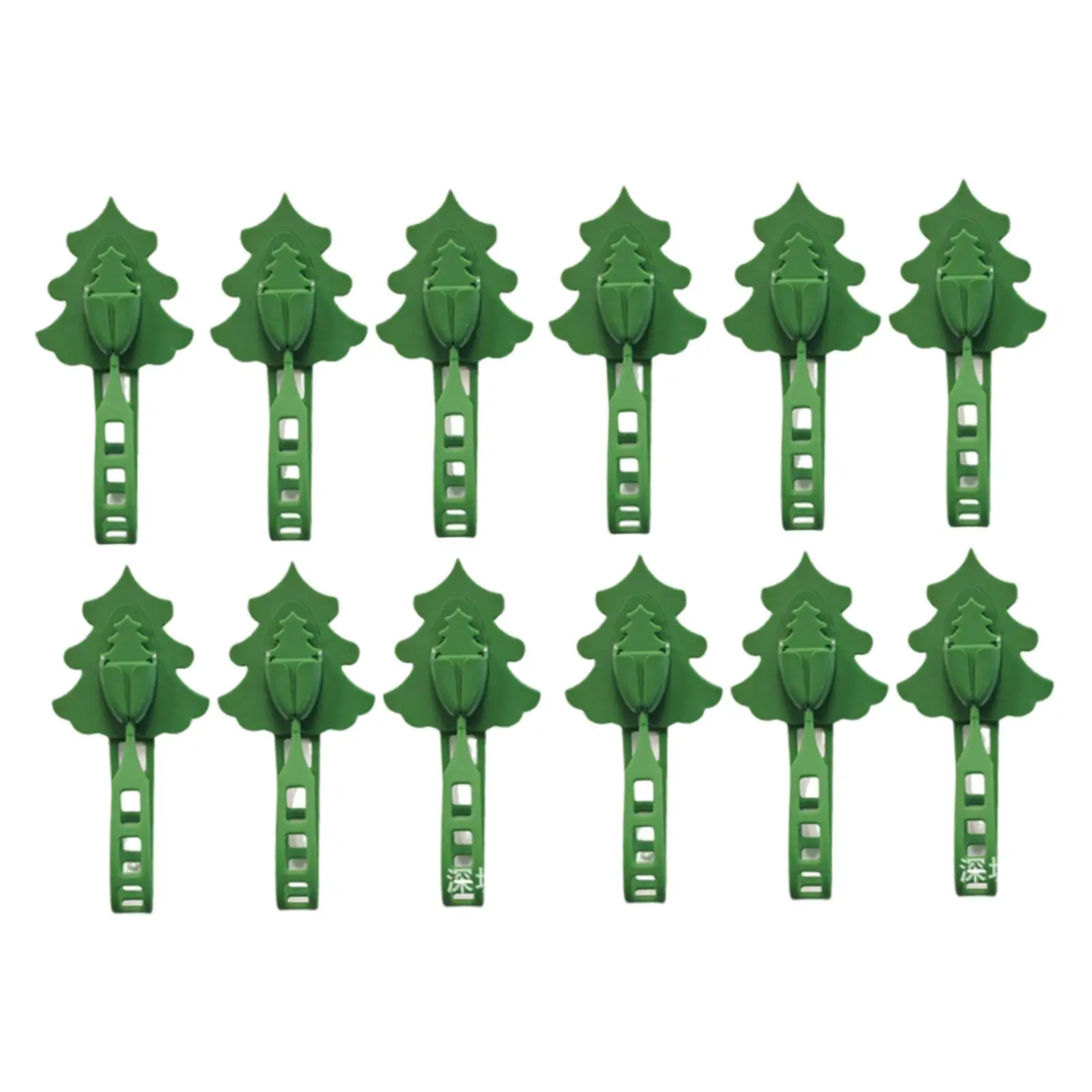 12x Christmas Garland Hangers Bendable Sticker Hooks Multifunctional Sturdy