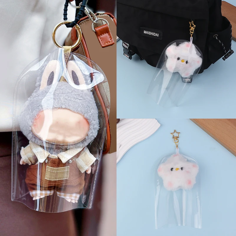 Doll Transparent Display Bag Doll Storage Bags Thicken PVC Waterproof Storage Bag Going Out Dustproof Organizer Case