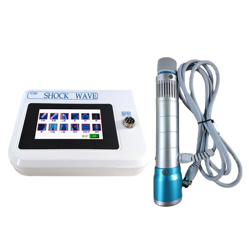 Direct Supply Portable Shock Wave Electromagnetic Dynamic Ed Extracorporeal Shock Wave Physiotherapeutic Instrument Factory