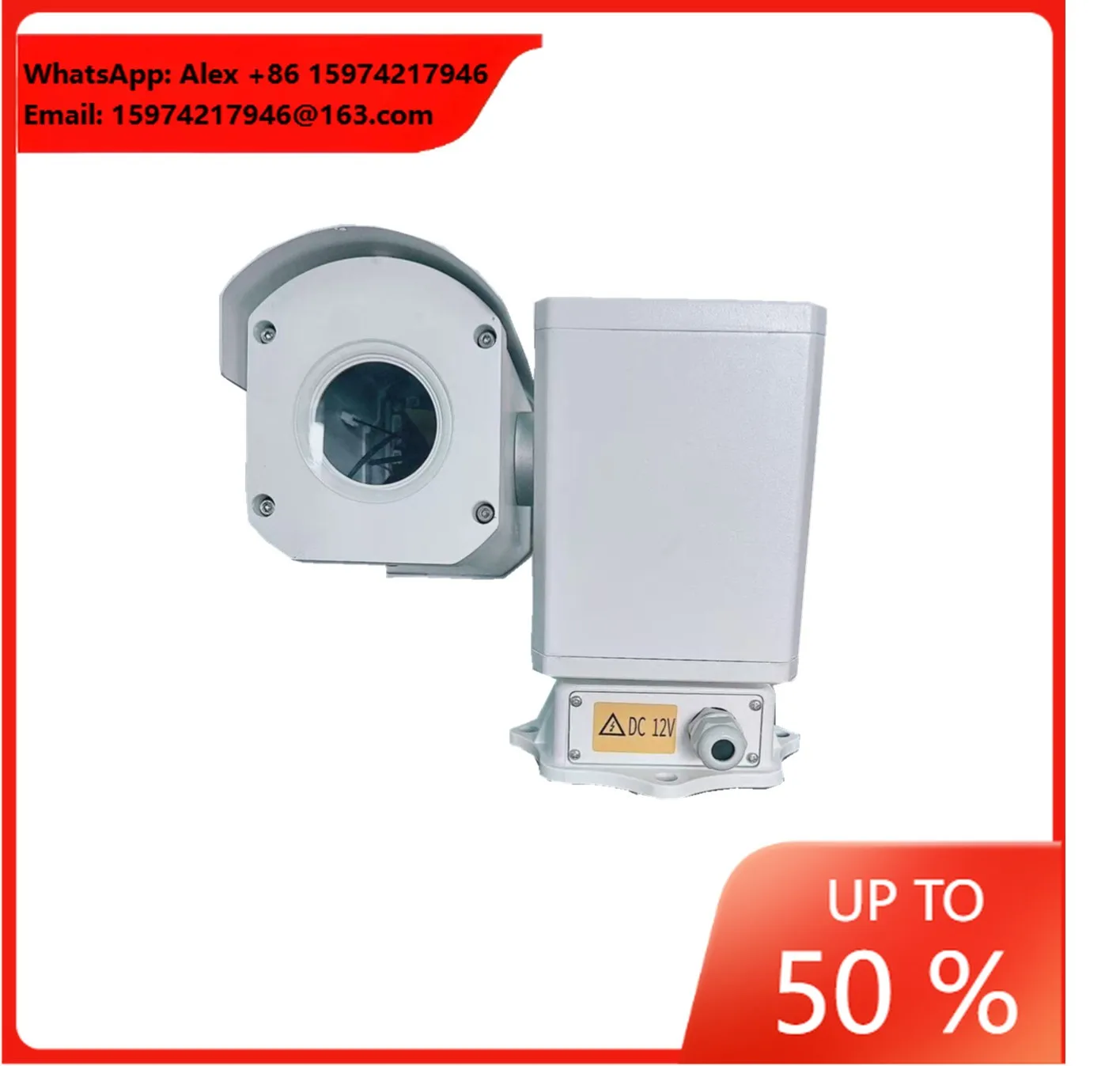 3020 Intelligent All-weatherproof Small Motorized Pan Tilt Head Laser Bird Repellent
