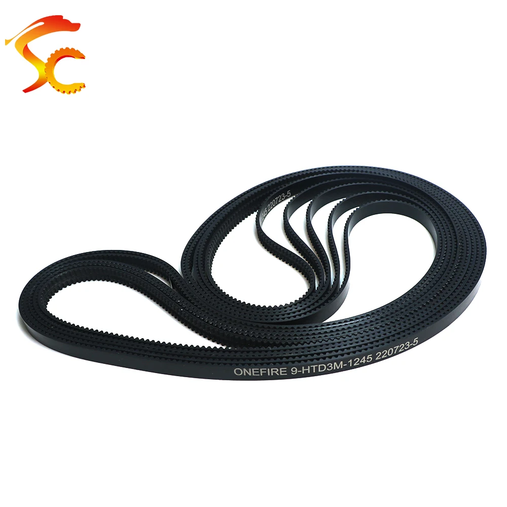 HTD 3M Rubbe Timing Belt 3M-1176/1245/1263/1290/1344mm Width 6/10/15mm 3M Circular Arc tooth Closed Loop Synchronous Belt