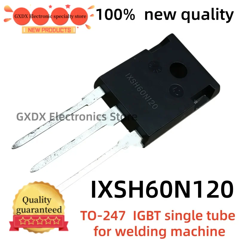 5-10-30-50piezas 100% nuevo TO247 IXSH60N120 60N120 TO-247 60A 1200V IGBT single tube for welding machine