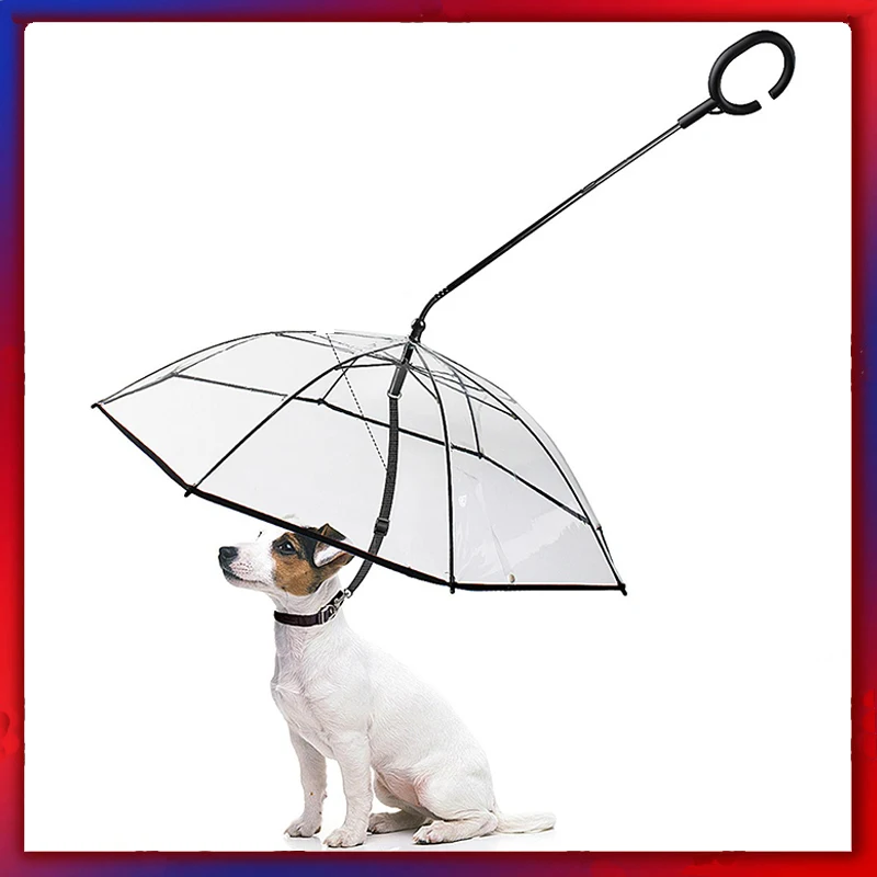 Correa de paraguas para mascotas, impermeable, a prueba de nieve, para perros pequeños, orientable, ajustable, para exteriores, novedad de 2025