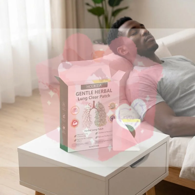 Herbal Soothe Patches Relieve Dry Cough Enhances Lung Immunity for Men Women  for Night Use