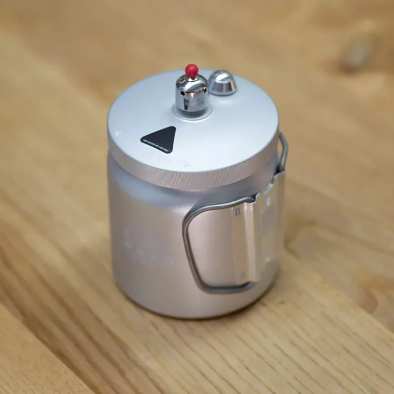 3.1 Mini Portable Lightweight Aluminum Pressure Cooker 580ML 85KPA