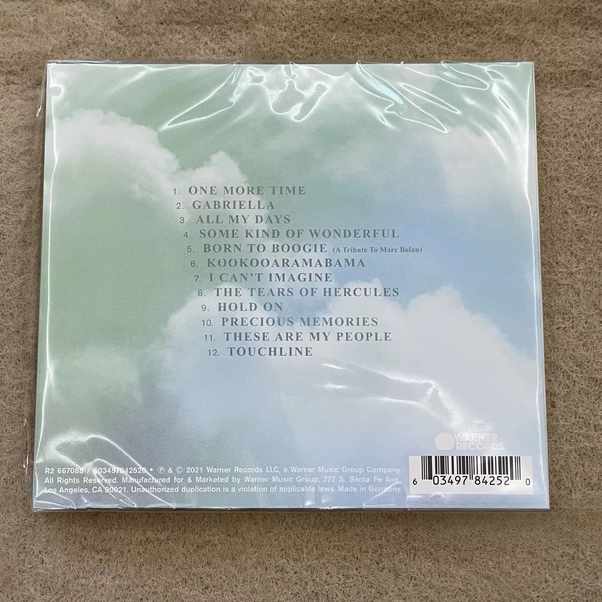 In Stock Rod Stewart The Tears of Hercules CD, Adult Contemporary Pop Rock Album, Brand New Sealed 2021 Studio Record view 2