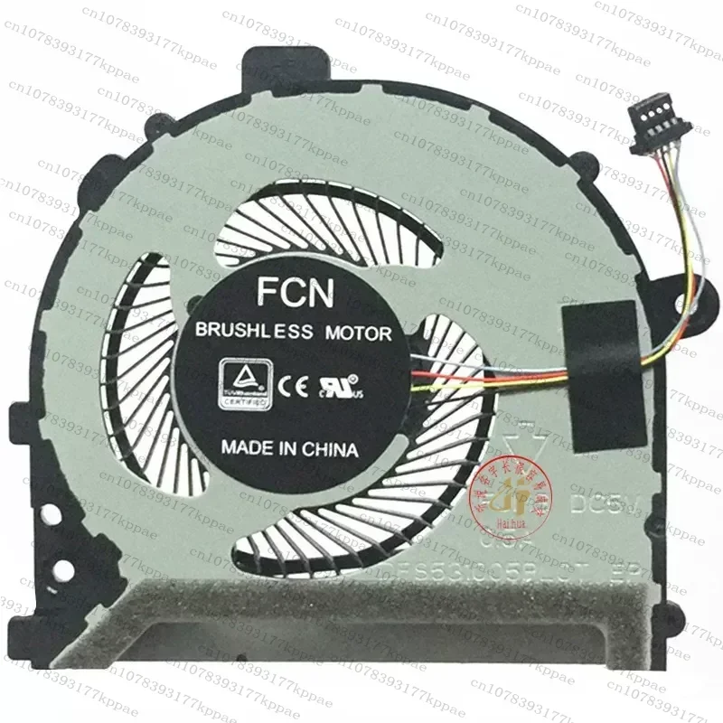 1PCS for Dell Vostro 5471 5370 Inspiron 5370 CPU Cooling Fan 0RV0CY Replacement Laptop Heatsink Cooler