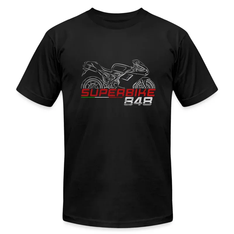 

2024 Men Ducatis Superbike 848 - Motorcycle T-Shirt for Riders Casual T Shirt Graphic Summer Short Sleeves 100% Cotton S-3XL 52