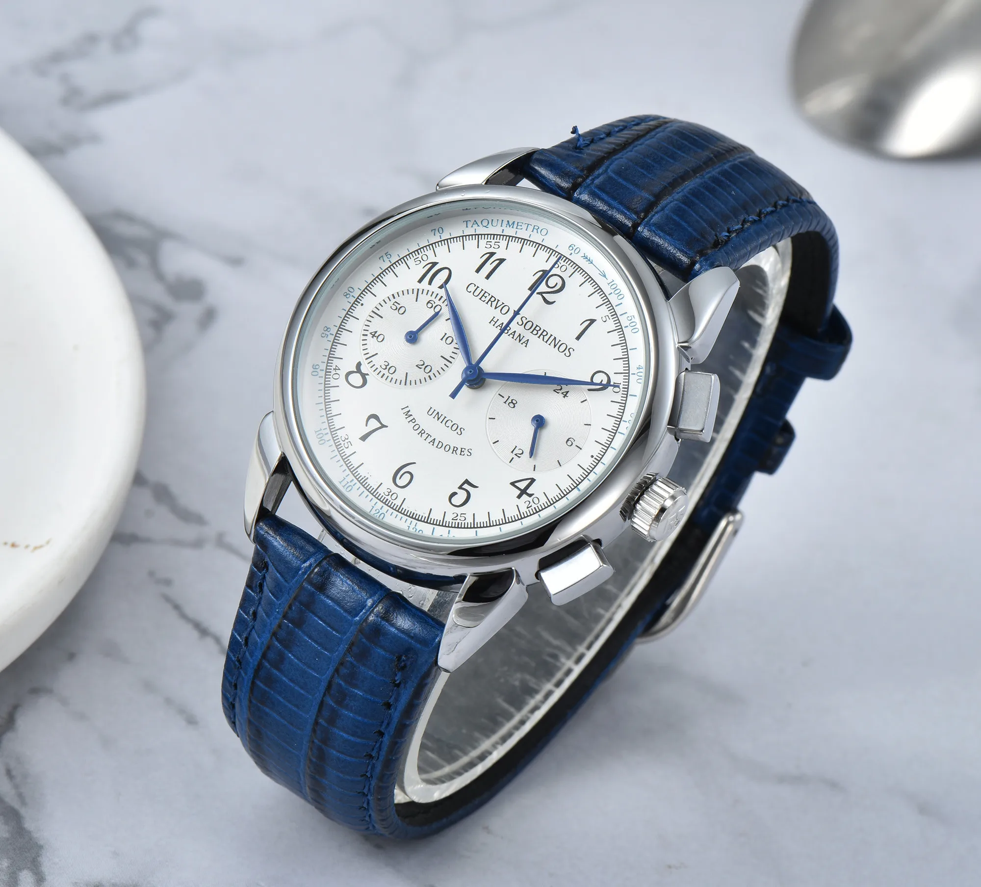 Luxury Classic Original Men's Watch Automatic Date Multifunctional Chronograph High Quality Stainless Steel Strap Quartz Watch