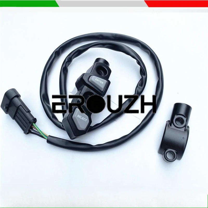 Suitable for Benelli's New Huanglong 600 Chasing about 600 Rearview Mirror Base Instrument Adjustment Switch