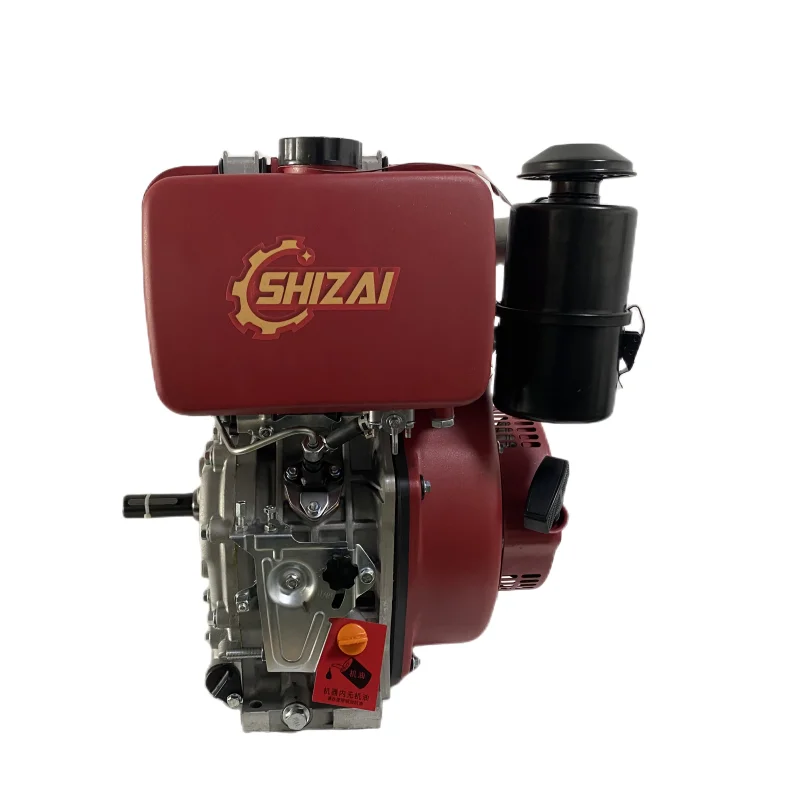 SHIZAI(china)  Hot Sale 8kw 12Hp Two-cylinder 4-stroke Air-cooled Diesel Engine