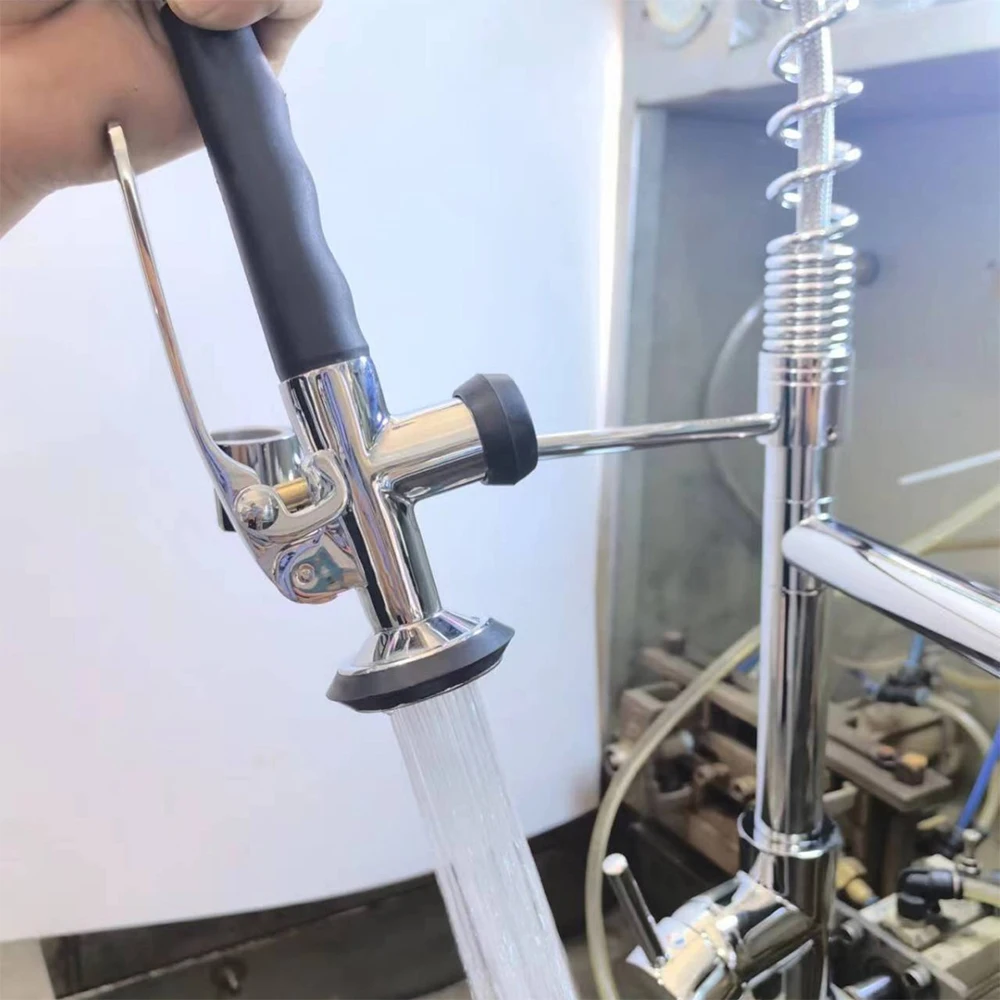 

1PCS Kitchen Sink High Pressure Faucet Accessories Spray Head Boosting Small Shower Head Handheld Pressing Spray Gun Head