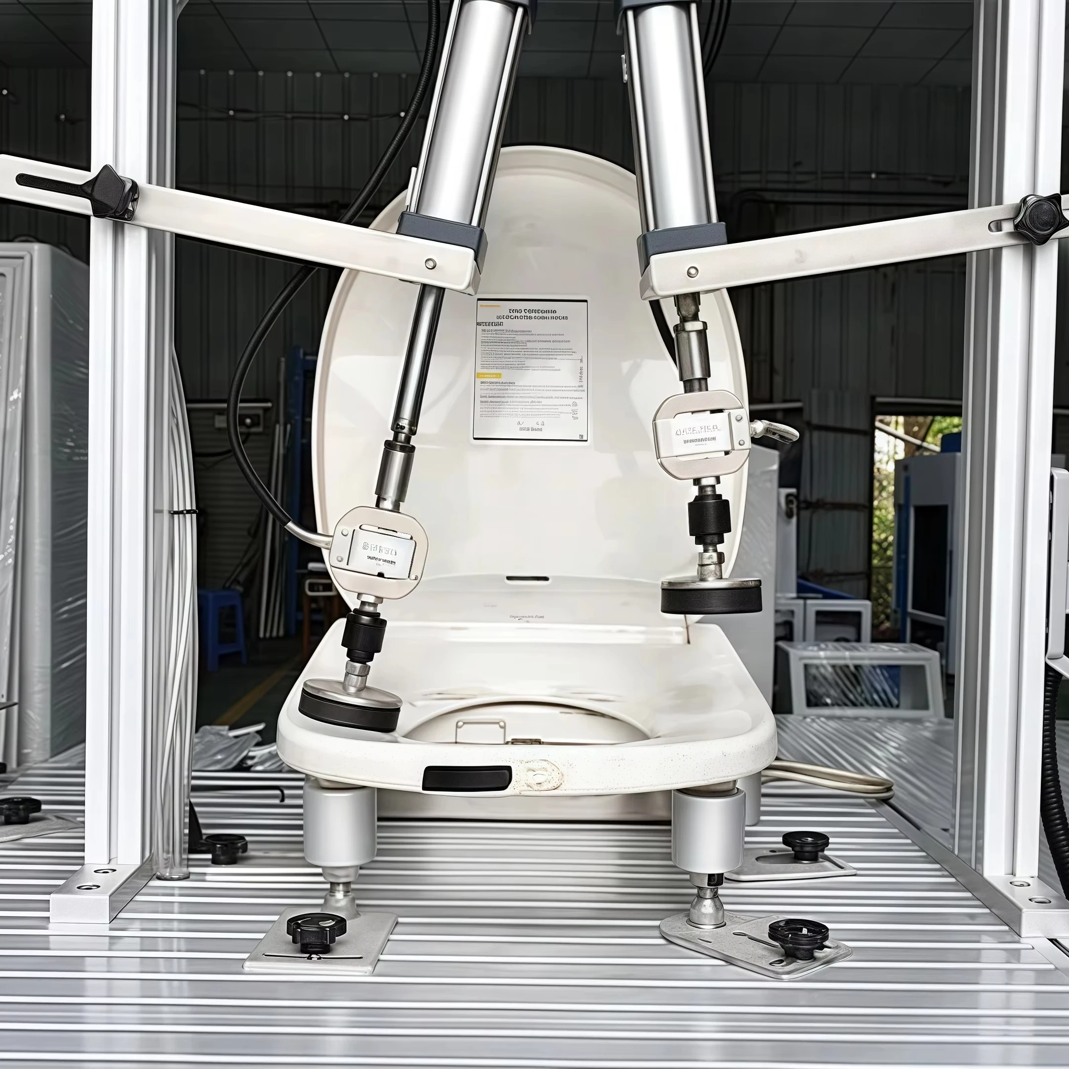 Maszyna do testowania wytrzymałości mechanicznej desek sedesowych, bestseller 2025, IEC 60335-2-84, testowanie nacisków mechanicznych