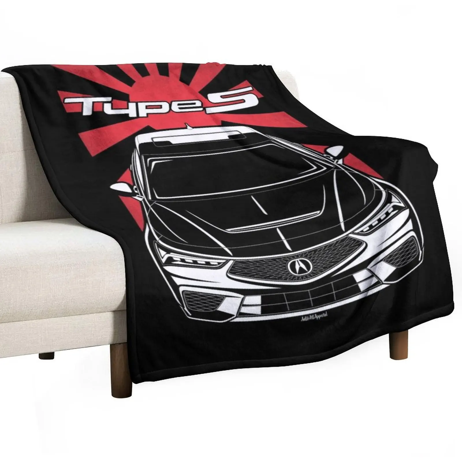 Integra Type S 2023-2024 Throw Blanket Flannels wednesday Summer Blankets