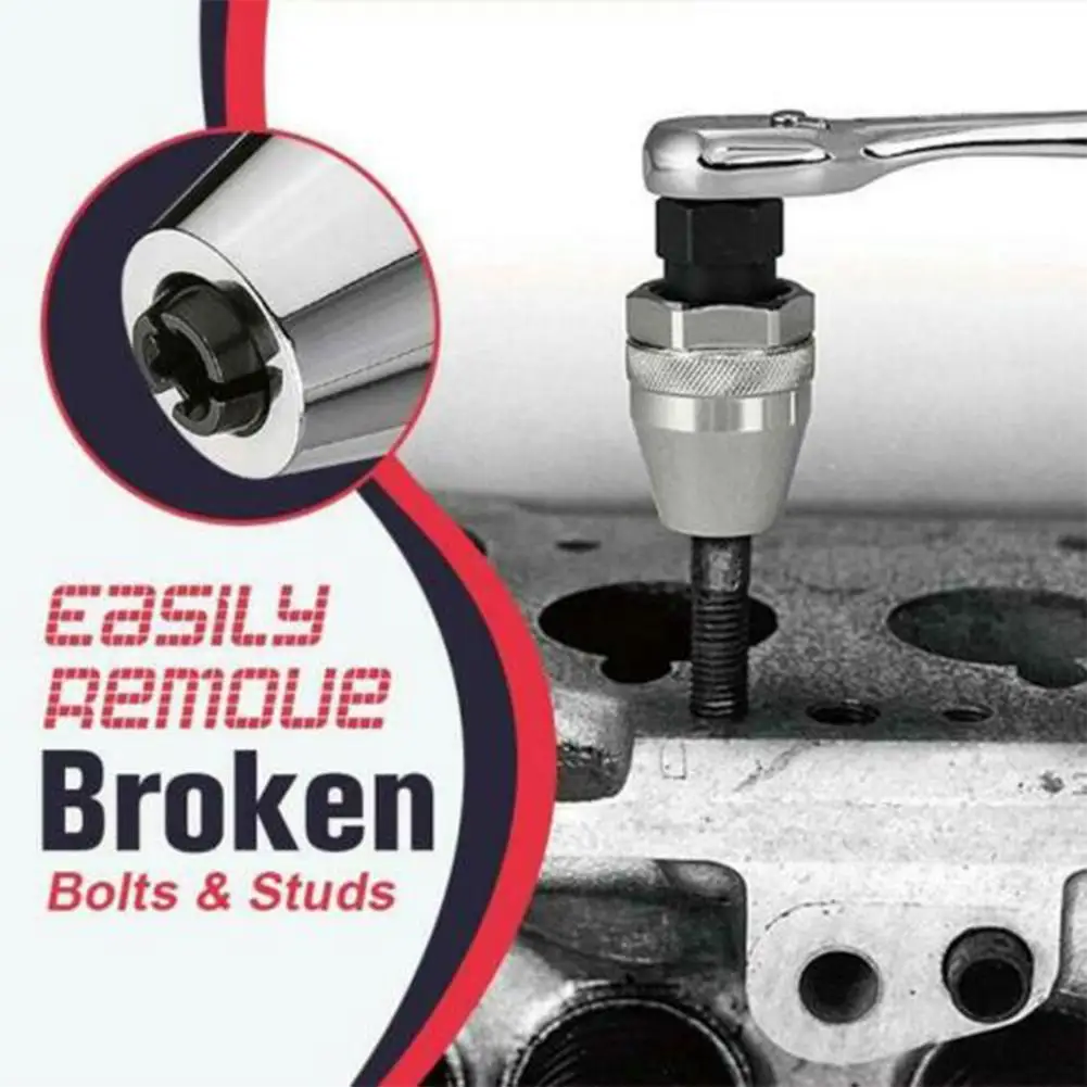 Broken Bolt / Stud Remover Extractor For Extracting 6 -13mm Broken Screw Removal Tool