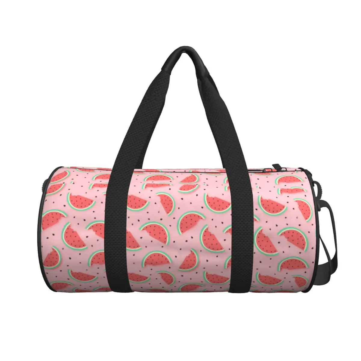 

National Watermelon Day Travel Bag Fruit Yoga Sports Bags Large Capacity Cute Gym Bag Men's Printed Waterproof Fitness Bag